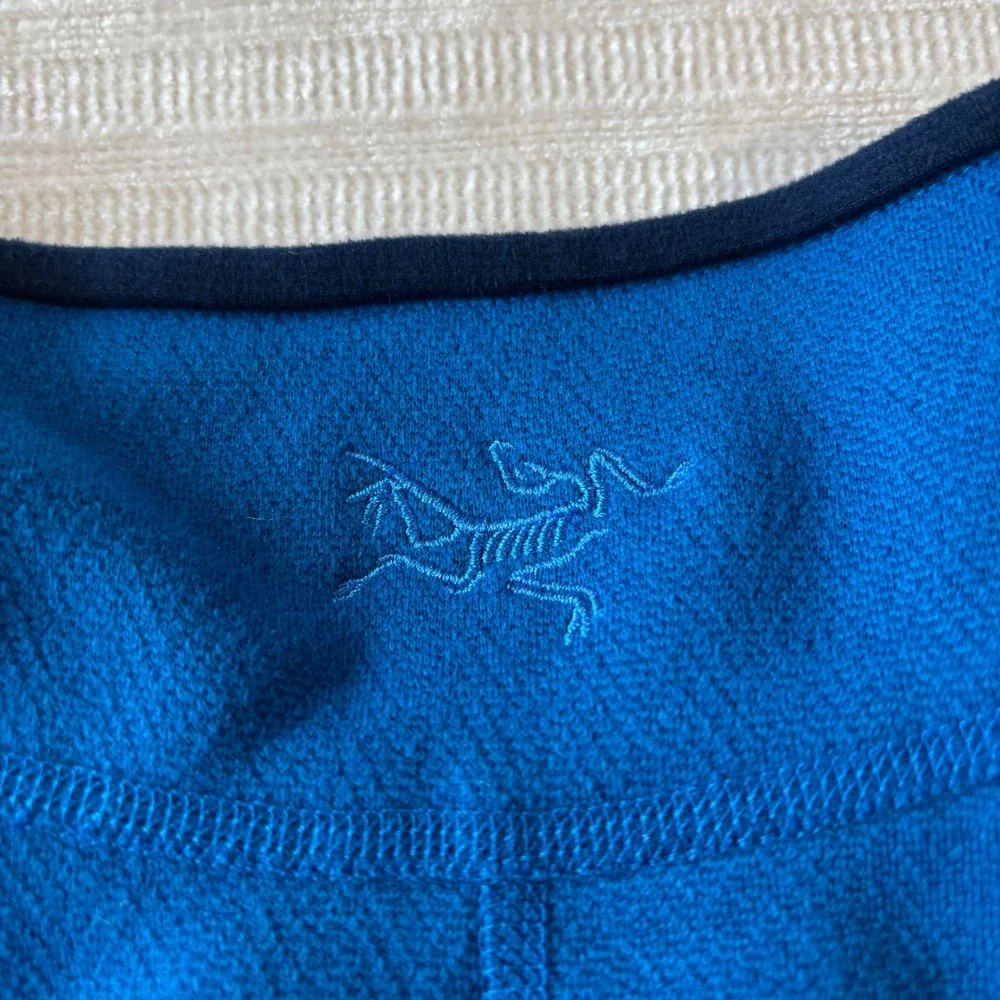 Arcteryx Delta LT Zip Neck Fleece Pullover Mens XXL Blue Polartec Made in Canada